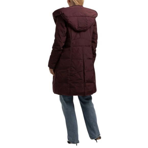 COLE HAAN Midlength Down Fill Puffer Coat - Picture 2 of 3